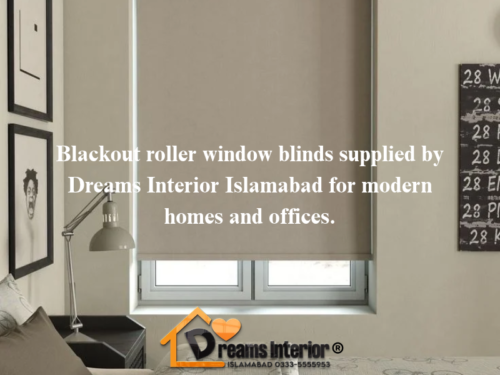 Blackout roller window blinds In Islamabad Pakistan | Roller window blinds